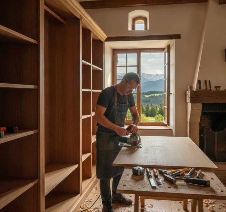 Aménagement placard bois à La Bresse : guide pratique pour un intérieur sur-mesure